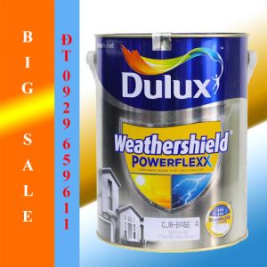 Sơn ngoại thất Dulux Weathershield Powerflexx bóng – GJ8B – 1L