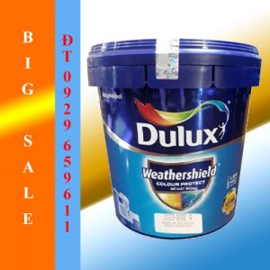 Sơn ngoại thất cao cấp DULUX WEATHERSHIELD COLOUR PROTECT Bề mặt bóng - E023 - 1L