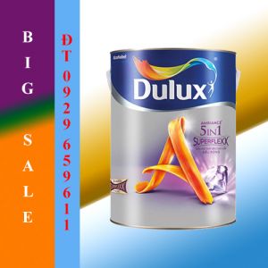 Sơn nội thất siêu cao cấp Dulux Ambiance 5in1 Superflexx siêu bóng Z611B - 1L