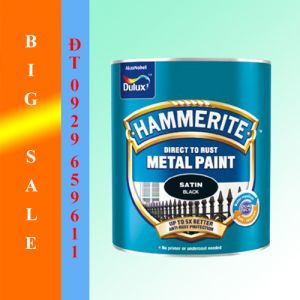 Sơn thép - kim loại Hammerite direct to rust, Bề mặt Mờ - NR7 - SA - 0,75 Lít