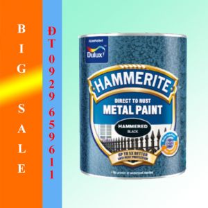 Sơn thép - kim loại Hammerite direct to rust, Bề mặt Vân - NR7 - HA - 0,25 Lít