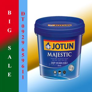 Sơn nội thất Majestic, Đẹp hoàn hảo, Bóng (Mới) - 1L