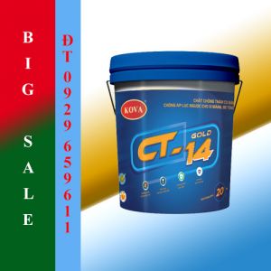 Chất chống thấm co giãn, chống áp lực ngược cho xi măng, bê tông - CT14 - 4kg